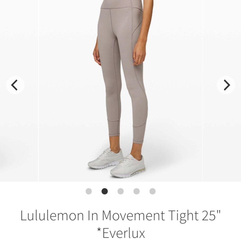 Lululemon In Movement Tight 25"